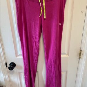 Zumba Fitness Vibrant Pink Lounge Pants NWOT